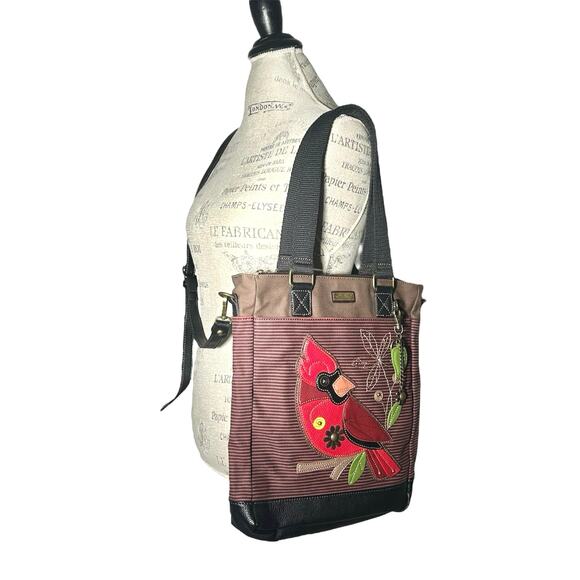 Chala | Women | Cardinal Canvas Work Tote Shoulder Bag | One Size - Picture 1 of 12